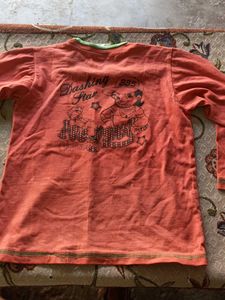 We Are Selling A T-shirt For Under 2 Years Child.