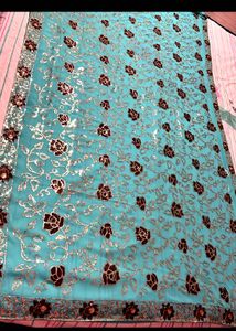 Sequence Designer Embroidered Saree