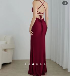 Maroon Bodycon Dress