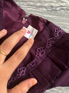 Beautiful Purple Baby Girl Dress