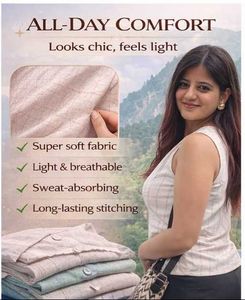 Pantaloons Office Stylish Everyday Top- Size M