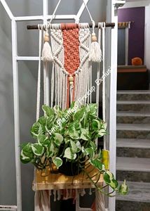 Macrame Wooden Shelf