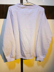 Lavender Oversized Sweatshirt