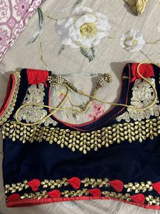 Beautiful Royal Blue Saree