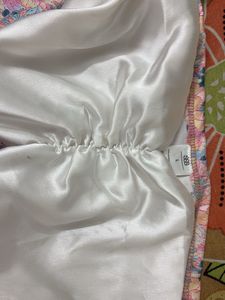 Puff Sleeves Corset Top