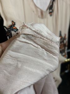 Embroidered Pink Kurti With Embroidery