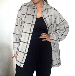 🖤Checked Overshirt Jacket🖤