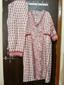 Floral Print Cotton 3-Piece Set