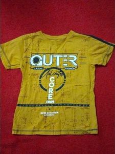 Pack Of 4. Tshirts-3 Shirt-1 For 8-10 Years Boys
