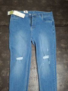 Ripped Denim Jeans