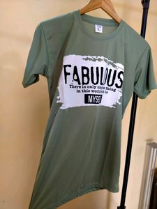 Beautiful Green Tshirt For Men