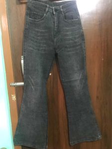 Black Flare Jeans