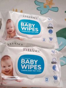 Evelance Baby Wipes (2-Pack)