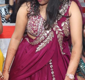 Heavy Flare Lehenga Choli With Attatched Cancan