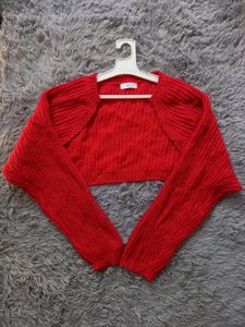 Red Korean Bolero