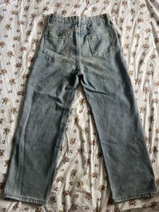 Vintage Medium Washed Straight Jeans