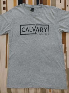 Gray Graphic Print T-Shirt