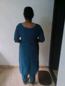 Churidar Set With Long Dupatta