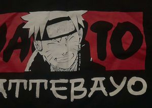 Naruto Cropped Tshirt