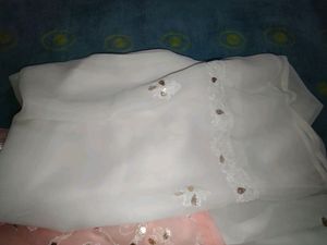 Lucknowi Chikankari Gottapatti Kurti Set