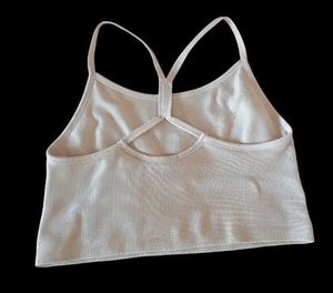 White Criss-Cross Tank