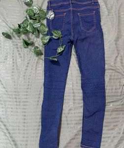 Dark Blue Denim Jeans