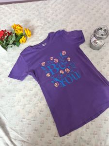 Be You Floral Graphic Tee 💜✨