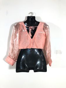 Peach Princess Cut Blouse (Women’s)