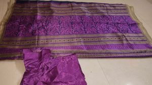 Elegant Purple Saree