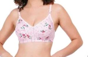 Floral Print Bra