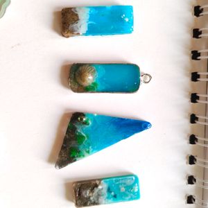 combo resin pendants  &#34;grab it before gets sold&#34;