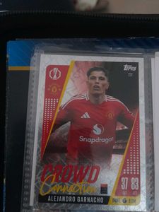 Crowd Of Connection And Football Cards