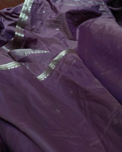 Silk Saree With SIlver Work