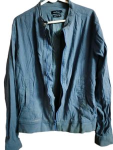 Highlander Men&#39;s Blue Cotton Jacket – Lightweight