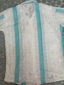 Crochet Patterned Shirt