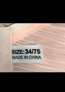 Unused Bra