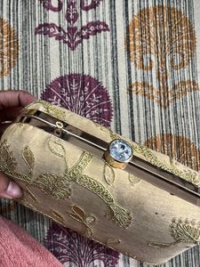 Gold Clutch