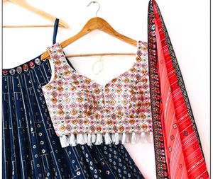 Rajasthani Pattern Lehenga