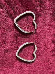 Heart Hoop Earrings