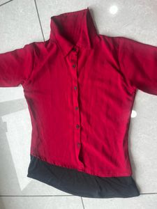 Casual And Professional Shirt With Joint Tshirt