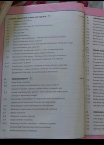 Intermediate 1st Yr Chemistry &amp; Physics Books(AP)