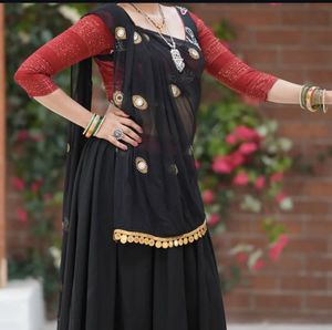 Black Embellished Choli