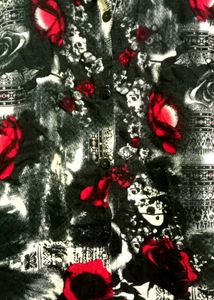 Floral Print Button-Down Shirt