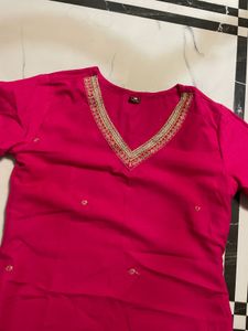 Pink Kurta Set