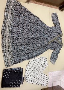 Anarkali Kurta Set With Dupatta