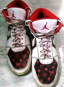Jordan Louis Vuitton Inspired Sneakers