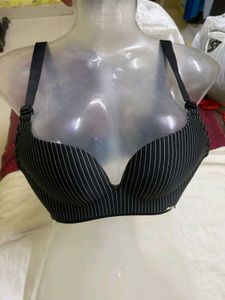 Striped Comfort Bra