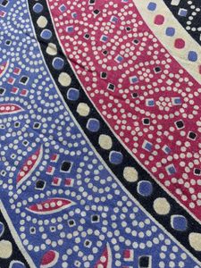Multicolour Bed sheet