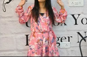 Korean Style Pink Dress