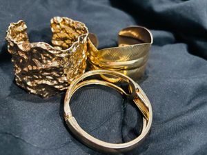 Gold Tone Bangle